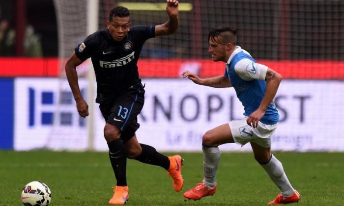 曼彻斯特联队转移新闻：Inter Milan Midfielder Fredy Guarin在Serie A中幸福